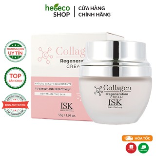 Kem dưỡng da săn chắc và làm trắng da ISK Collagen Regeneration Softner 55g - Hàn Quốc Chính Hãng