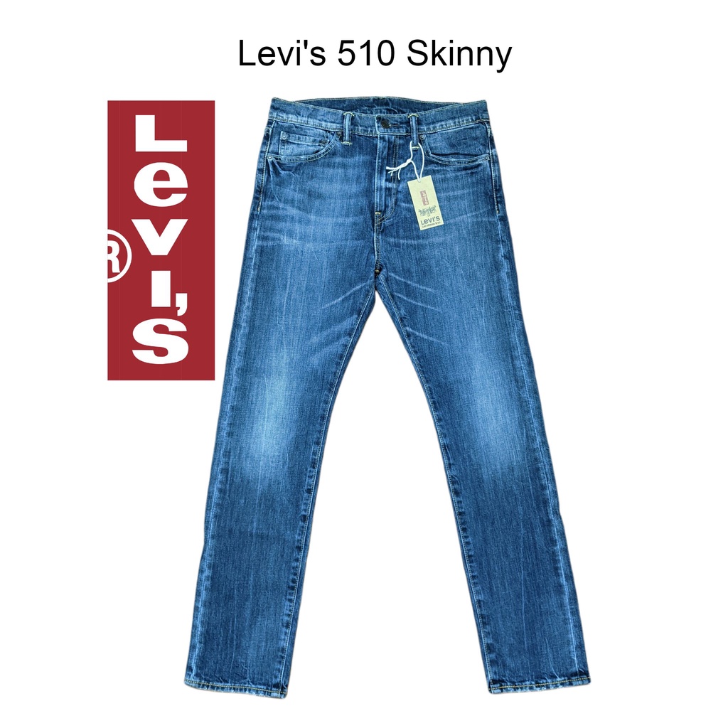 Quần jeans nam levi's 510 Skinny BIGSIZE Hàng Hiệu