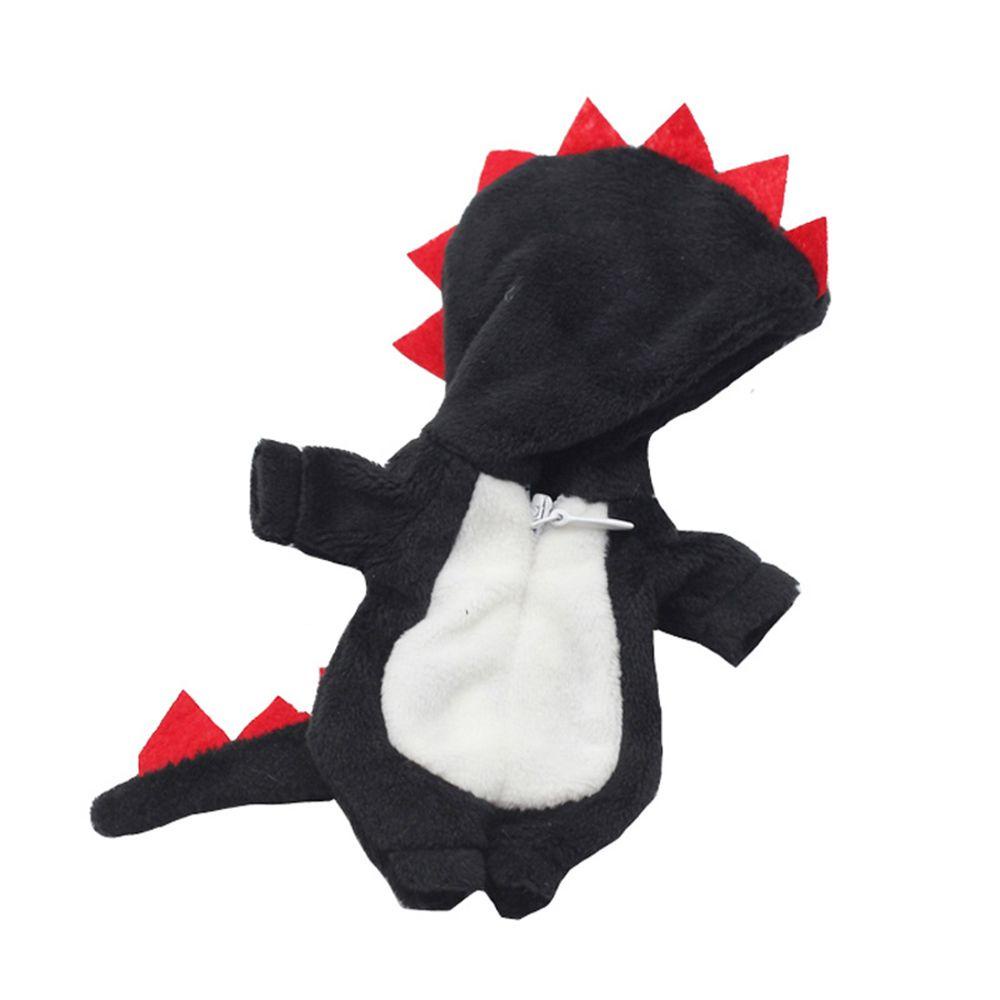 Bộ Quần Áo Bằng Vải Lông Họa Tiết Hoạt Hình Màu Cầu Vồng Dành Cho Búp Bê