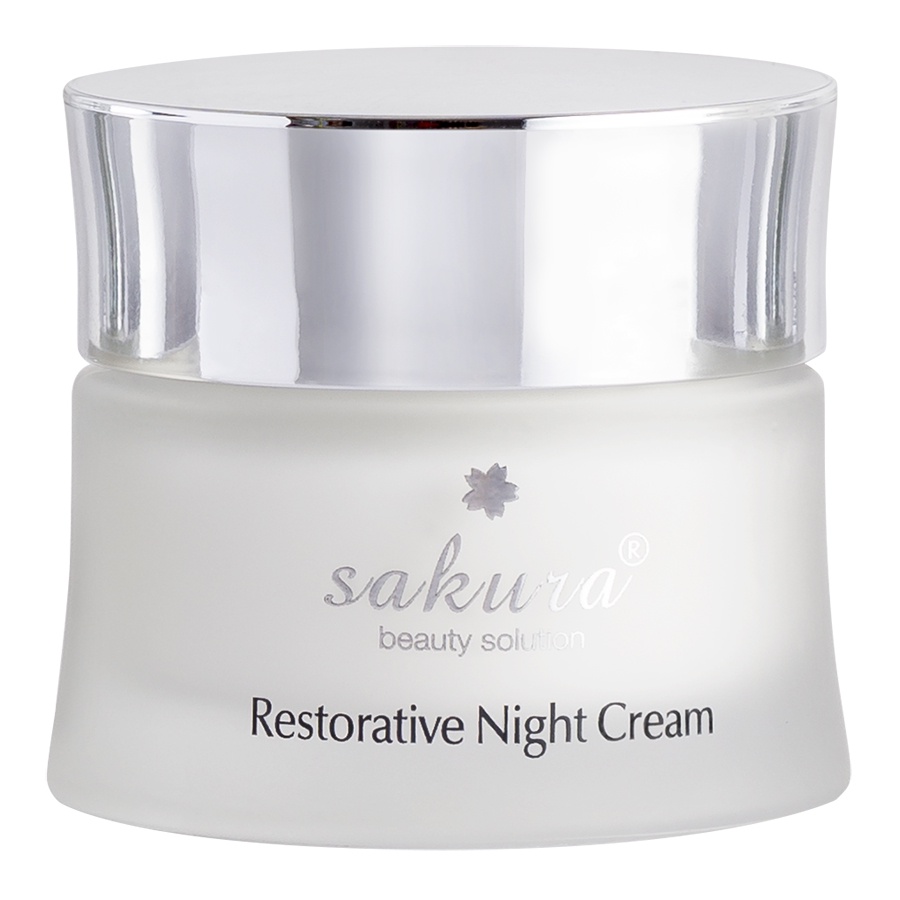 Kem dưỡng phục hồi chống lão hóa da ban đêm Sakura Restorative Night Cream 30g