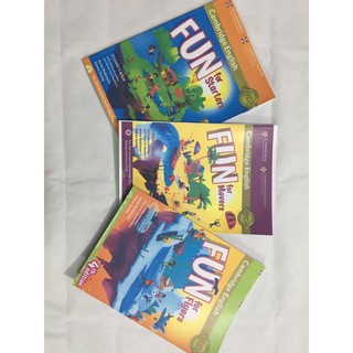 Cambridge English Fun for Starters, Movers, Flyers - kèm file nghe