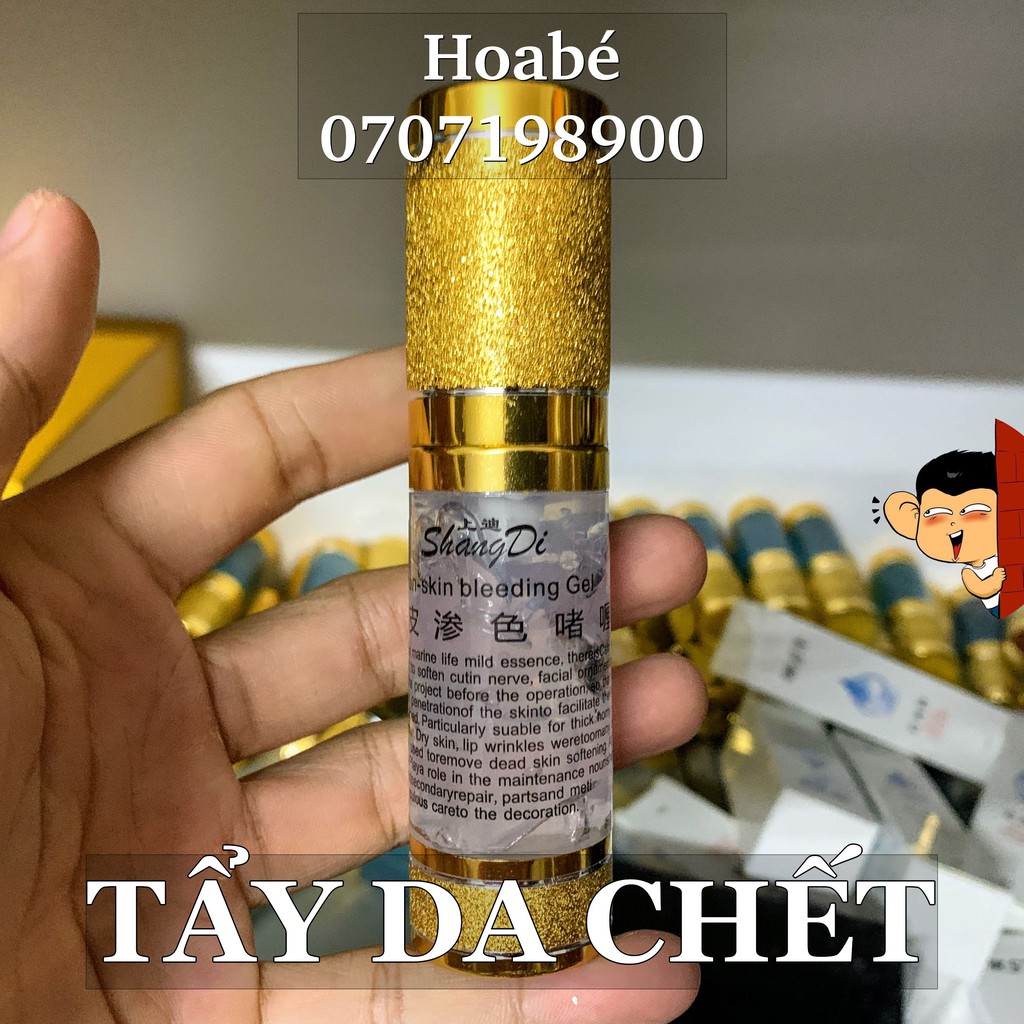tẩy da chết môi phun xăm