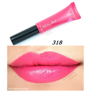 [Auth] Son Kem Lì Infallible Lip Paints Made in Canada