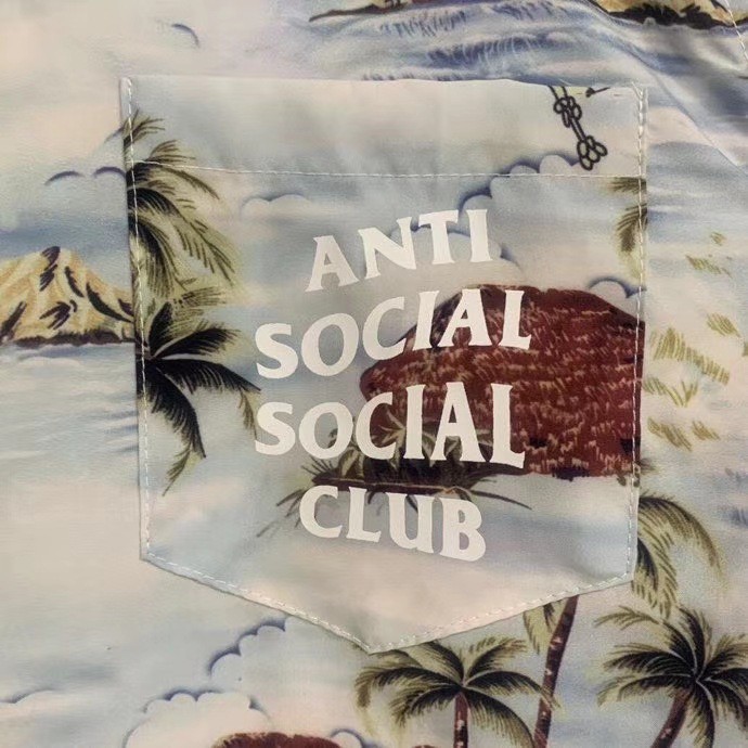 Áo sơ mi ngắn tay ASSC Hawaiian beach shirt ss20