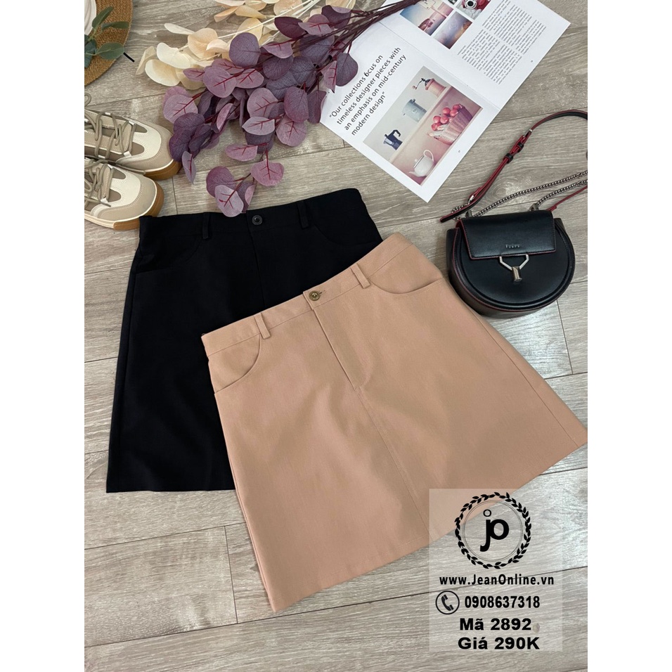 BIGSIZE - Short váy kaki thun (MS 2892) thời trang ngoại cỡ 65kg đến 90kg