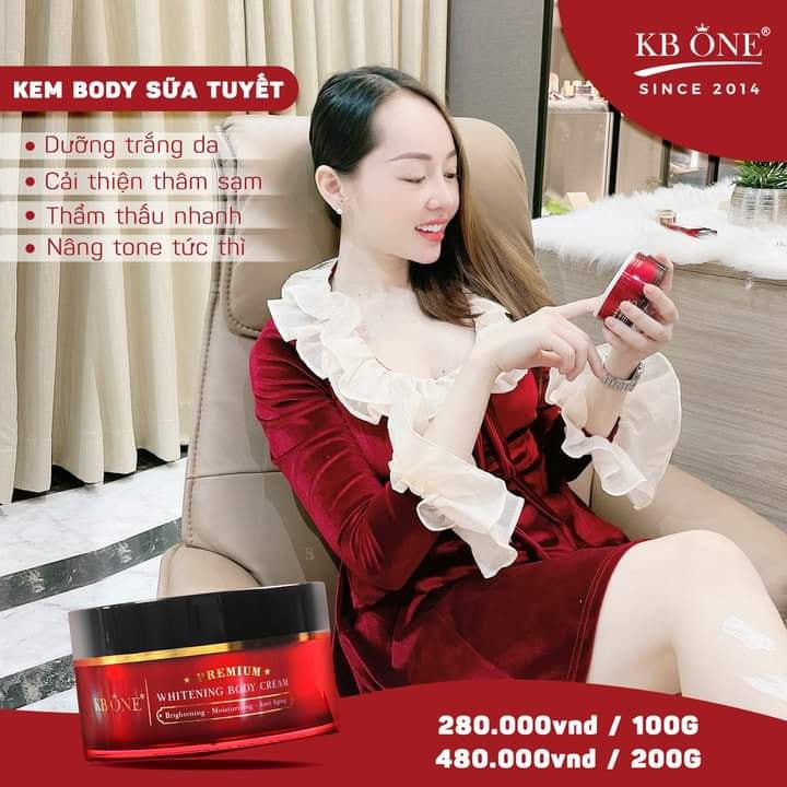 [ Chính hãng ] Kem body sữa tuyêt KBONE loại 200gr