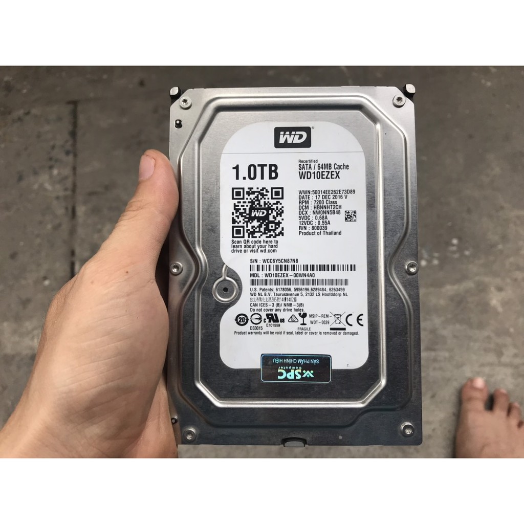 ổ cứng cho PC máy tính bàn 1tb Hitachi HGST seagate wd blue green black toshiba 3.5 &quot; inch 1000gb hdd các loại all