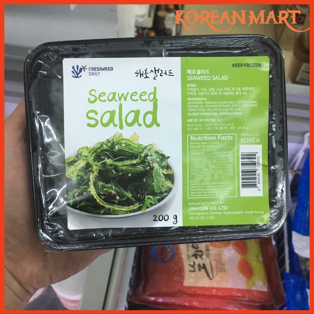 RONG BIỂN TƯƠI LÀM SALAD 200GR/GÓI (SHOP XIN PHÉP CHỈ SHIP Ở HÀ NỘI VÀ CÁC TỈNH LÂN CẬN)