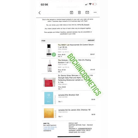 Serum The Inkey List Niacinamide - Tinh chất giảm mụn kiềm dầu mờ thâm