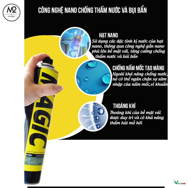 Bình xịt nano chống thấm nước MAGIC 400ml công nghệ mới XIMO SHINE -dc4506