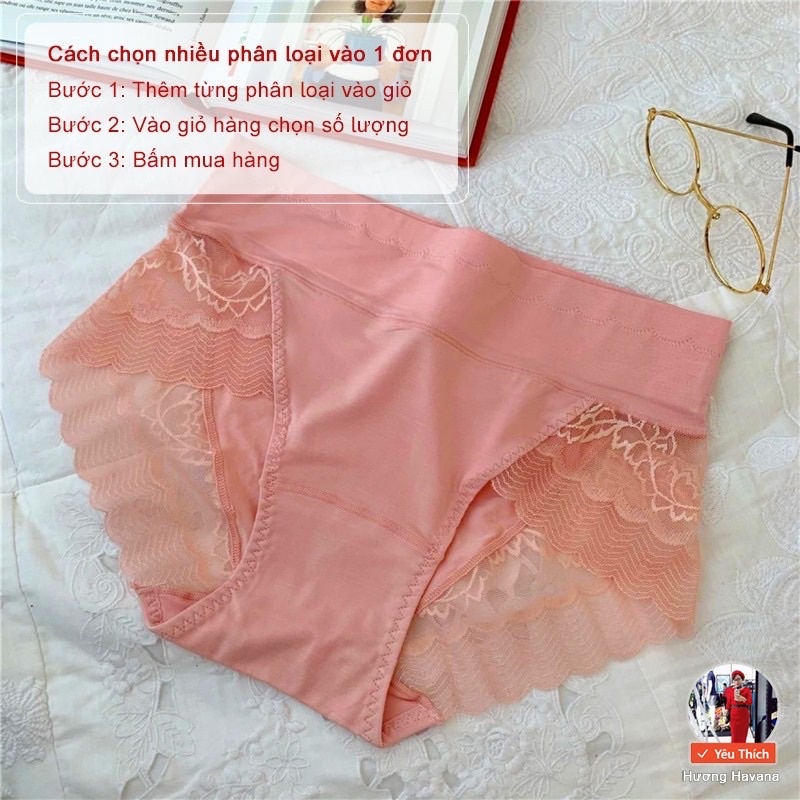 -QUẦN LÓT GEN BỤNG PHỐI REN