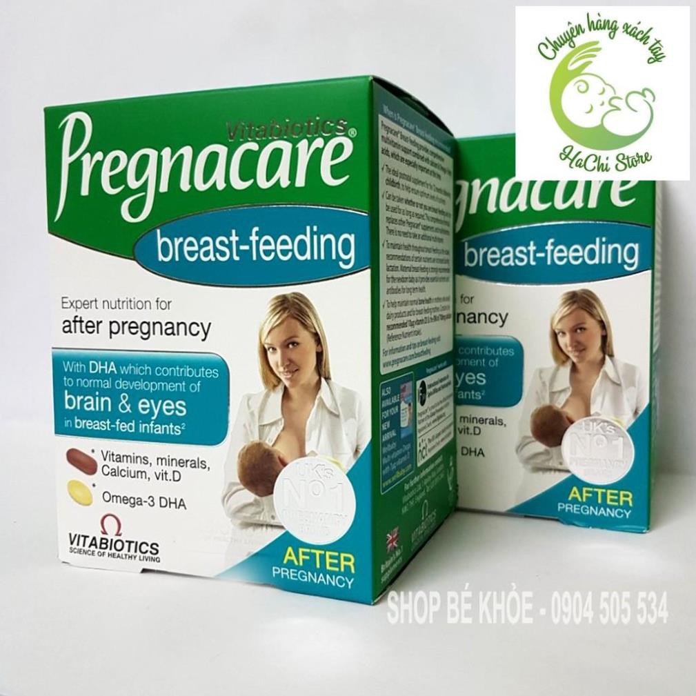 Vitamin tổng hợp Pregnacare Breast feeding cho mẹ sau sinh - 84v