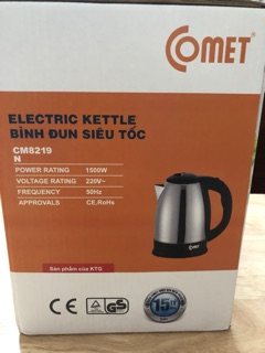 Ấm siêu tốc 1.8 Lít COMET