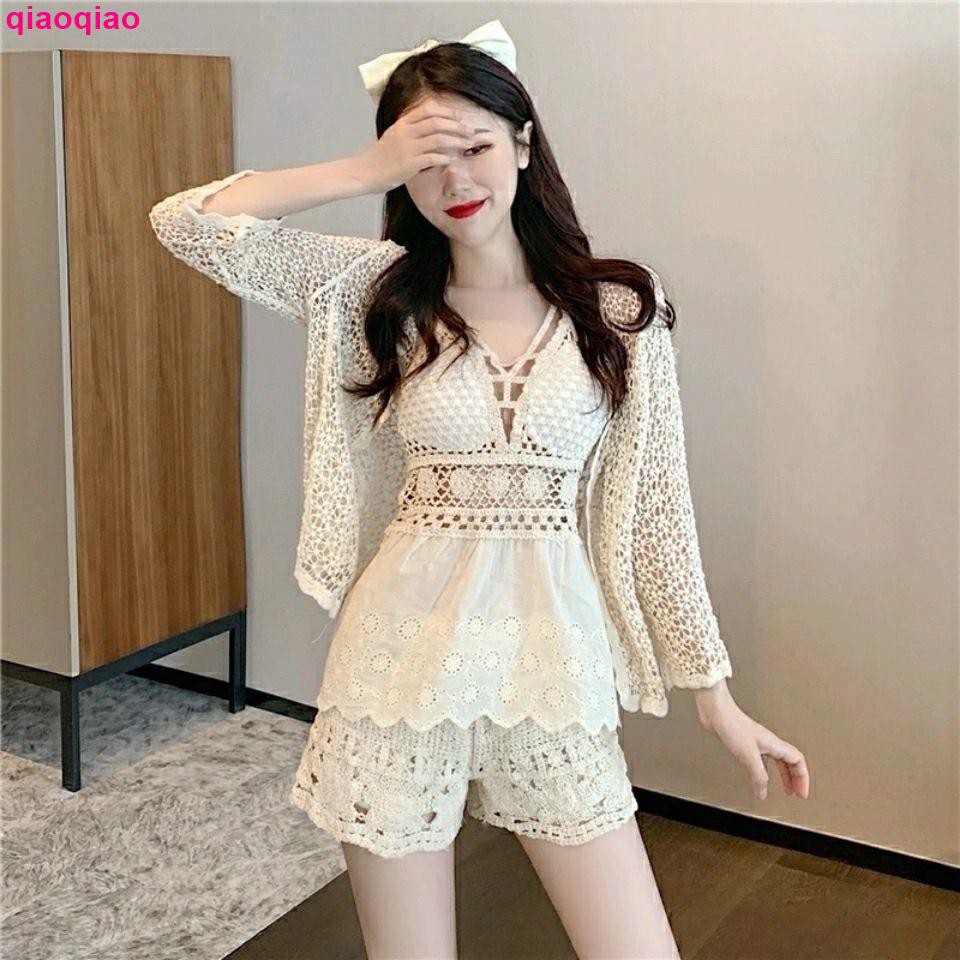 Set Đồ Tắm Kèm Áo Khoác Ngoài Quyến Rũ Dành Cho Nữ | BigBuy360 - bigbuy360.vn