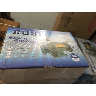 Máy mài 2 đá RUBI 375W