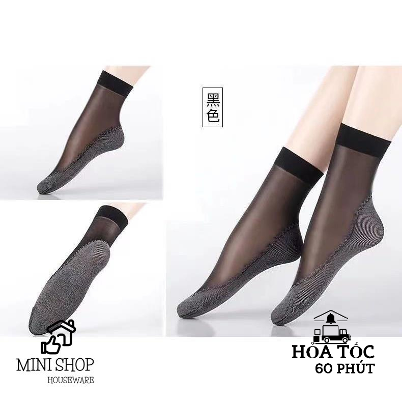 Tất Nữ Mỏng Xuân Hè Chống Hôi Chân Phong Cách Xexy