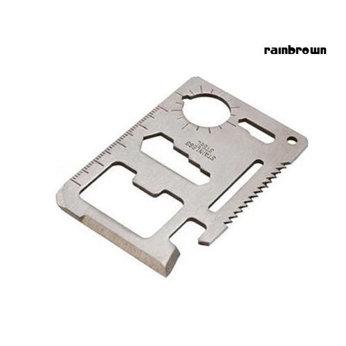 Bộ dụng cụ sinh tồn đa năng 11 trong 1 kèm túi đựng