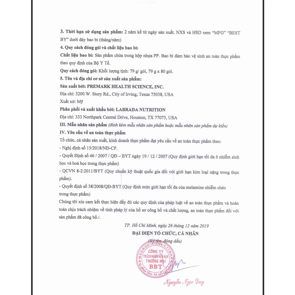 LEAN BODY THÙNG 80 GÓI  - BỮA ĂN THAY THẾ - LABRADA LEANBODY MEAL REPLACEMENT - CHÍNH HÃNG BBT