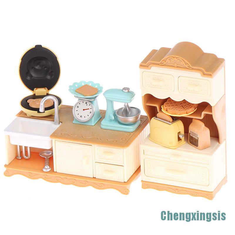 Bộ Mô Hình Bánh Kem Mini Độc Đáo Dùng Trang Trí Nhà Búp Bê