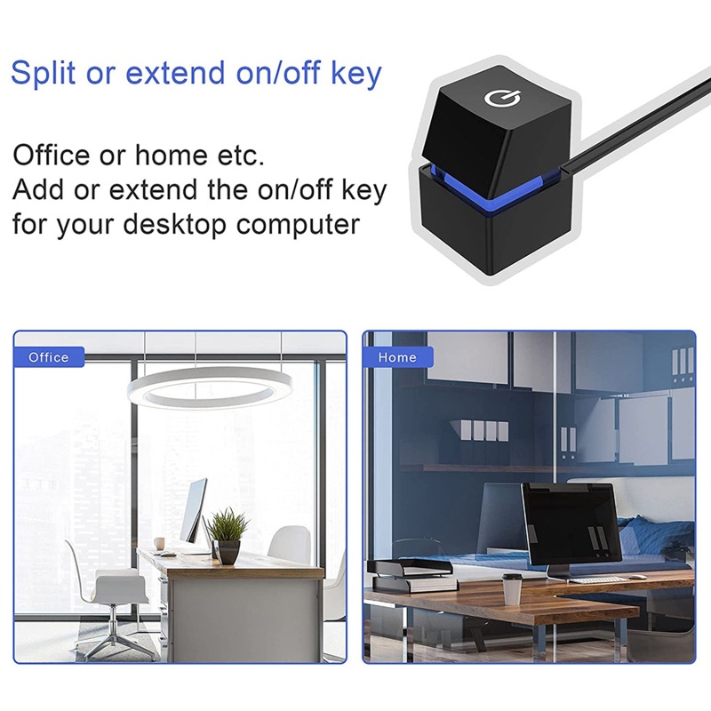 Nút Nguồn Đèn LED Nhiều Màu Sắc Dành Cho Bảng Mạch Chủ Máy Tính PC