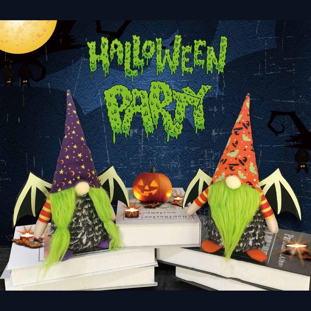 YIYU Đồ trang trí Chú Lùn Nhồi Bông Phát Quang TYLER1 Trang Trí Halloween