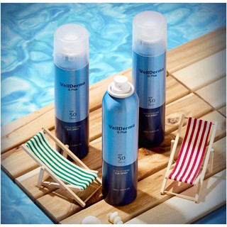 Xịt Chống Nắng Làm Mát Da Wellderma G PLus Cooling Sun Spray