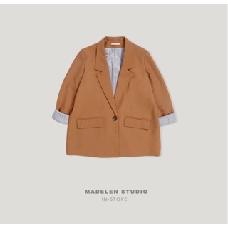 Áo blazer vàng Madelen