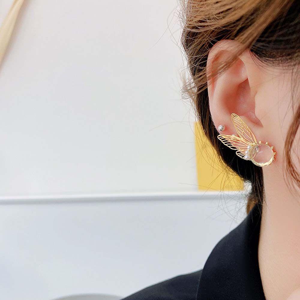 Bông Tai Thời Trang Phong Cách Vintage Dành Cho Nữ|Bông Tai Kim Loại Thiết Kế Đục Lỗ Thời Trang