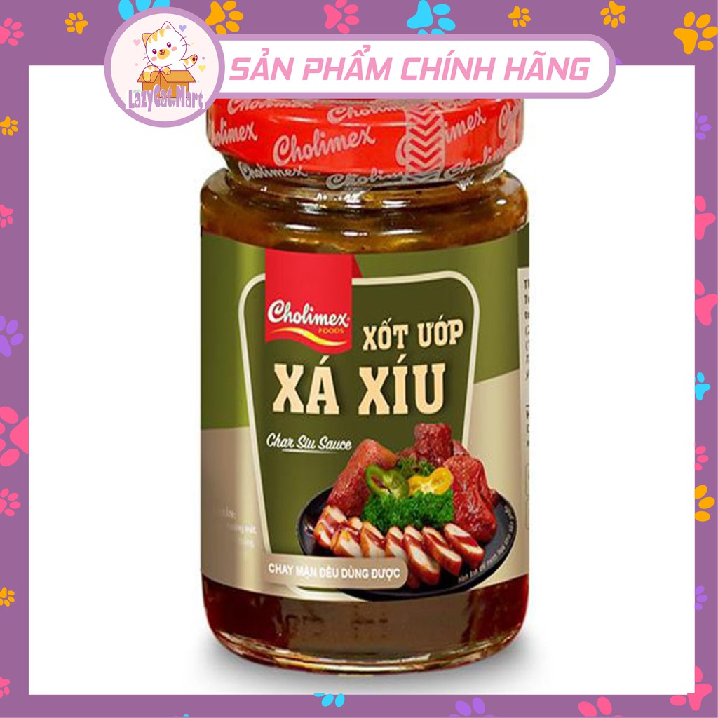 Sốt ướp thịt nướng / sốt ướp xá xíuCholimex hũ 600g