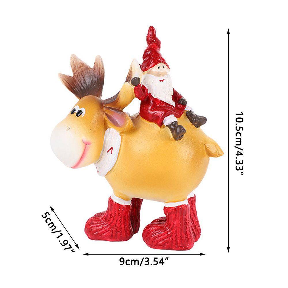 Phụ Kiện Trang Trí Bàn Tiệc Giáng Sinh Hình Tuần Lộc / Ông Già Noel