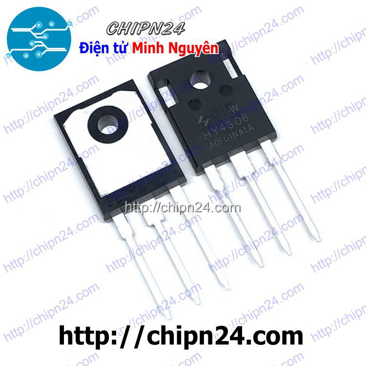 [2 CON] (KT1) MOSFET HY4306 TO-247 230A 60V (Kênh N) (HY4306W 4306)