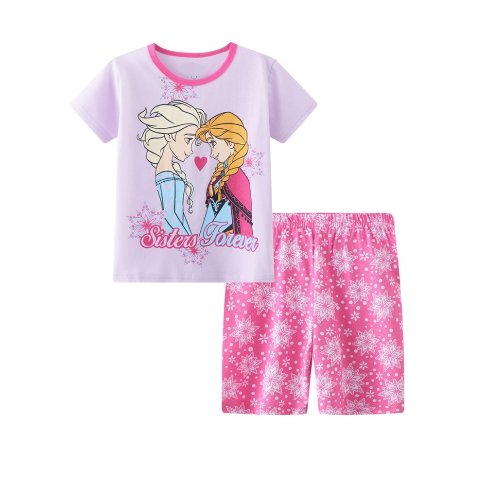 Bộ Đồ Ngủ Áo Thun Tay Ngắn Phối Quần Short In Hoạt Hình Paw Patrol Dễ Thương Cho Bé