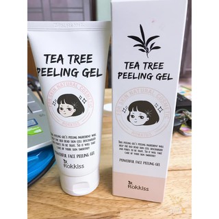 Tea tree peeling gel tẩy da chết face cực thích