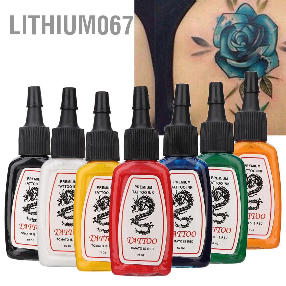 Lithium067 Professional Eyebrow Tattoo Ink Long Lasting Fast Coloring Pigment 15ml
