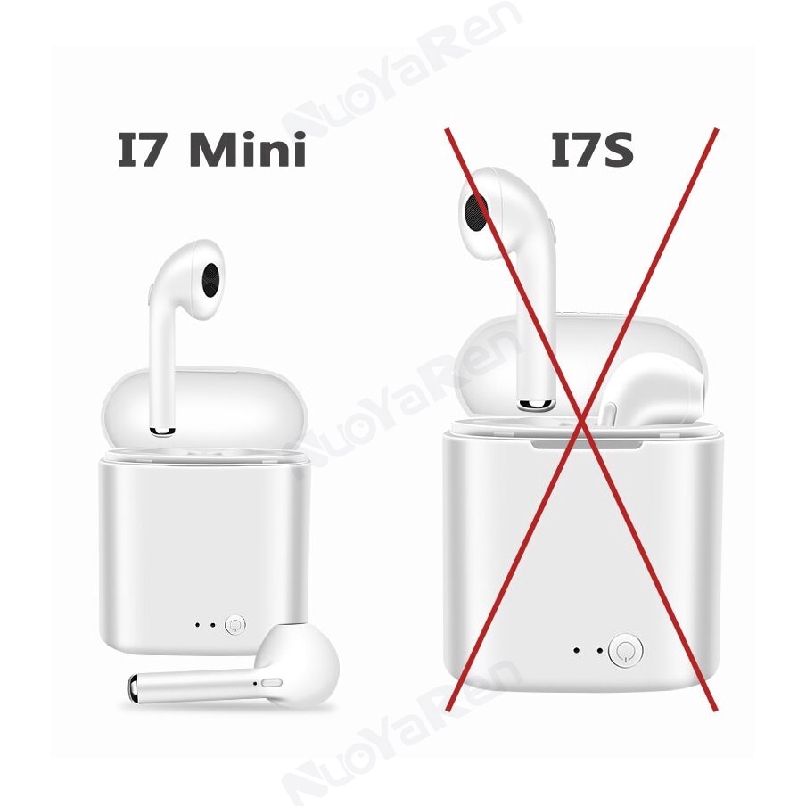 Tai Nghe Bluetooth 5.0 Không Dây I7 Mini Tws Pop-Ups Cho Xiaomi Huawei