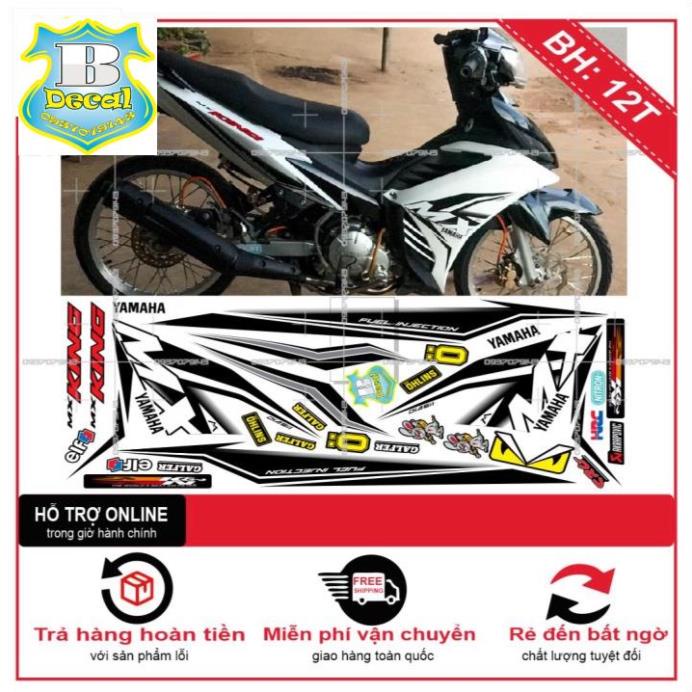 ( Quí khách vui lòng mang ra tiệm cho thợ dán ) Tem EX 2011 MX KING [Bi Decal]