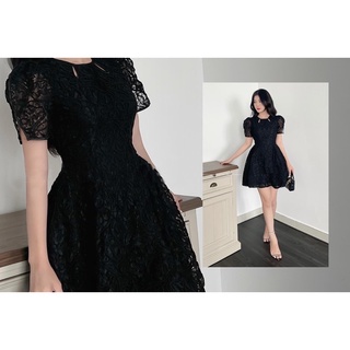 Đầm ( có bigsize ) dự tiệc chất ren nổi cao cấp Rency