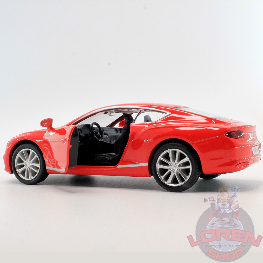 Mô hình ô tô kim loại Bentley Continental GT tỷ lệ 1:36, siêu xe đồ chơi chạy cót 13 cm lorenshop