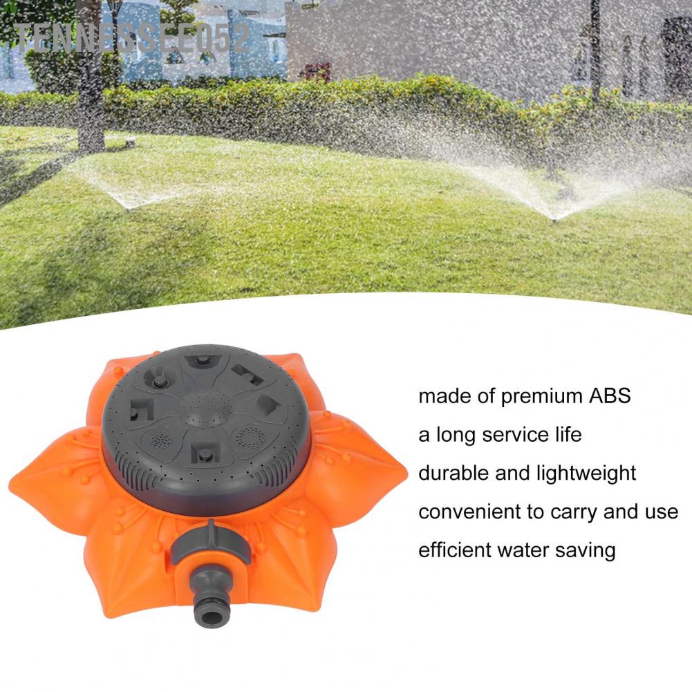 Tennessee052 Máy tưới cỏ ABS Công cụ đa chức năng 360 độ tự động cho Tưới nước sân vườn