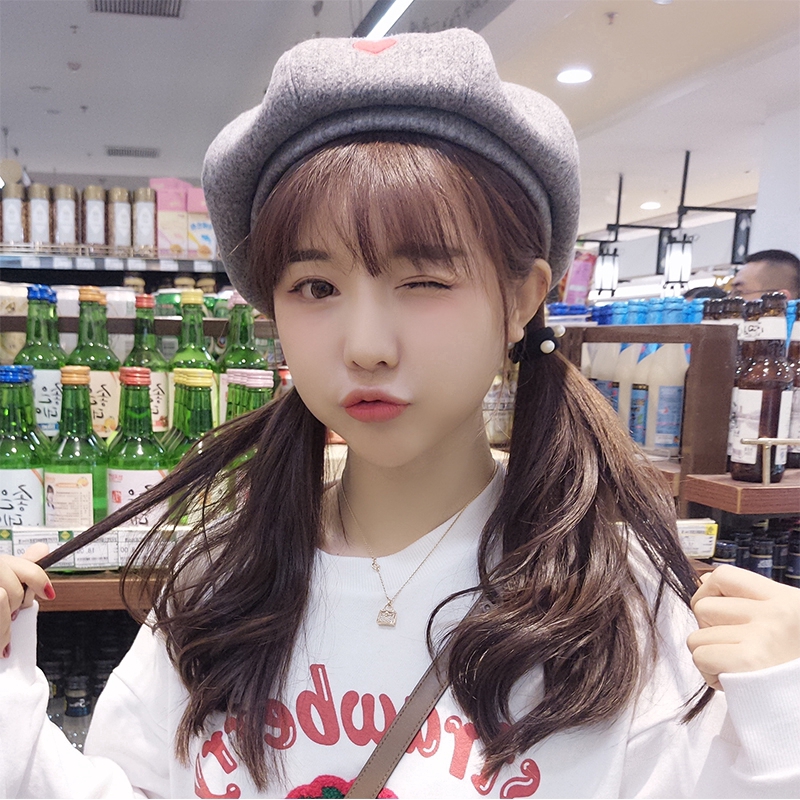 Cute and youthful style beret hat for women