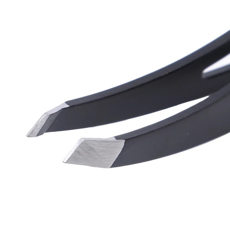 [Hàng mới về] Nhíp tỉa lông mày bằng thép không gỉ màu đen