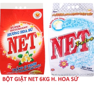 Bột giặt NET hương hoa sứ 6kg