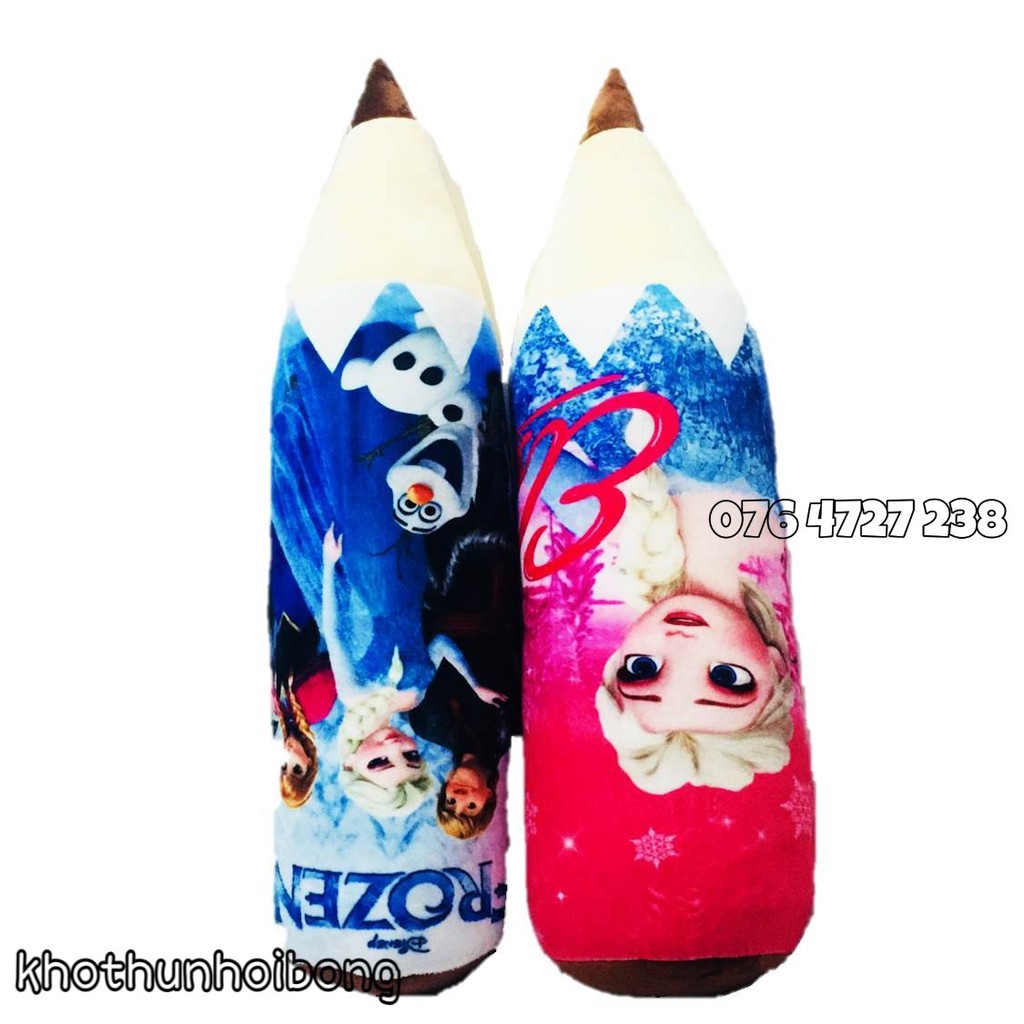 GỐI ÔM 60CM CÔNG CHÚA ELSA NỮ HOÀNG BĂNG GIÁ CHO BÉ GÁI