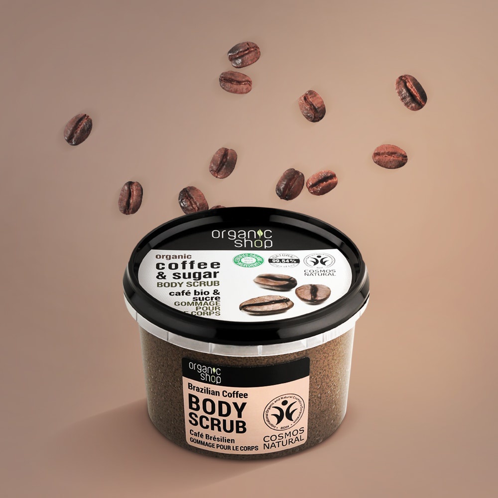 Tẩy Tế Bào Chết Body Organic Shop Coffee Brazil 250ml