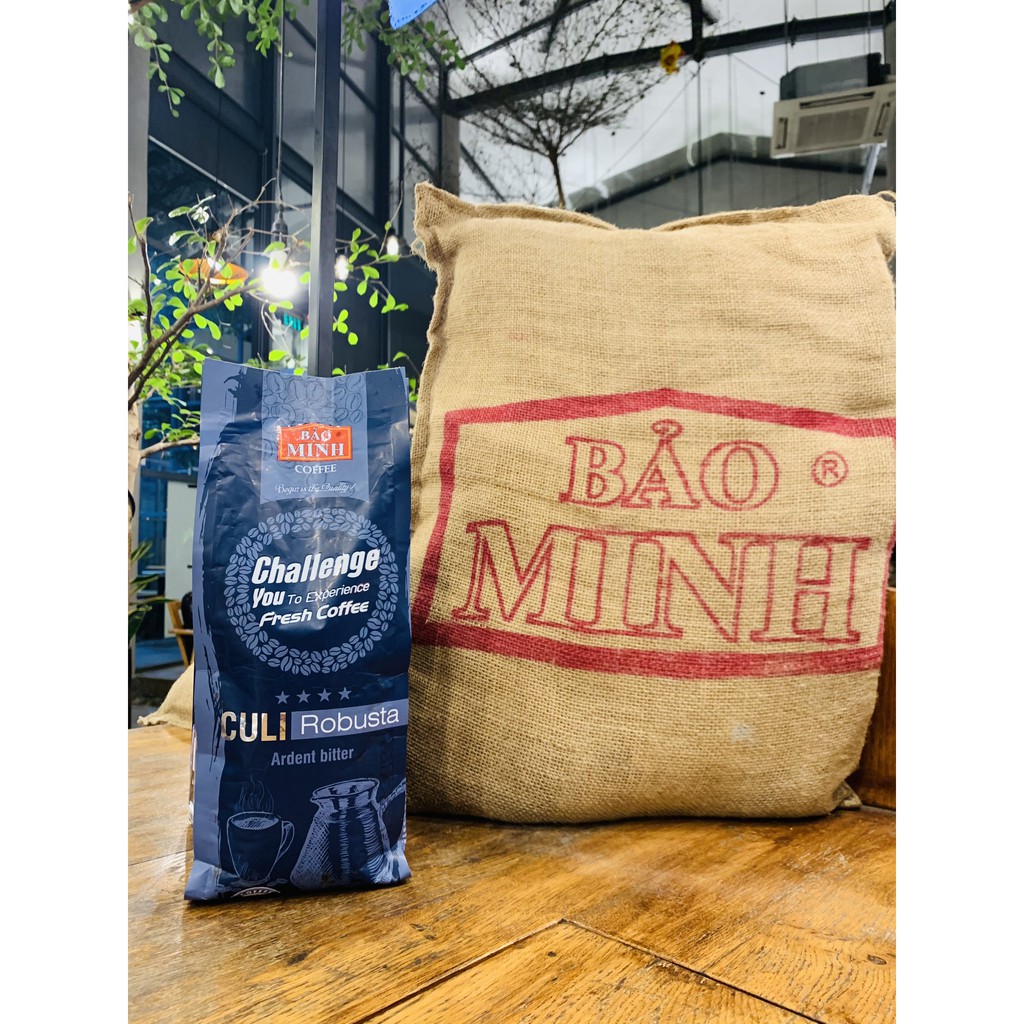 Cà Phê Bảo Minh - Culi Robusta - vị đắng nồng nàng - 4 sao - gói 500g