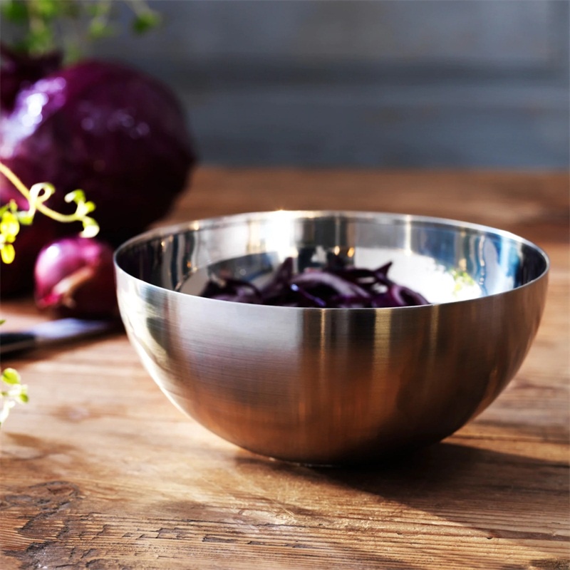 Combo tô trộn salad Inox Ikea chính hãng siêu bền đẹp