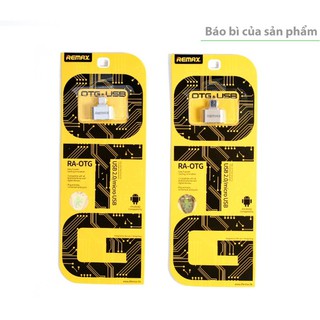 Đầu USB OTG - Micro USB REMAX RA-OTG (BM-00670)