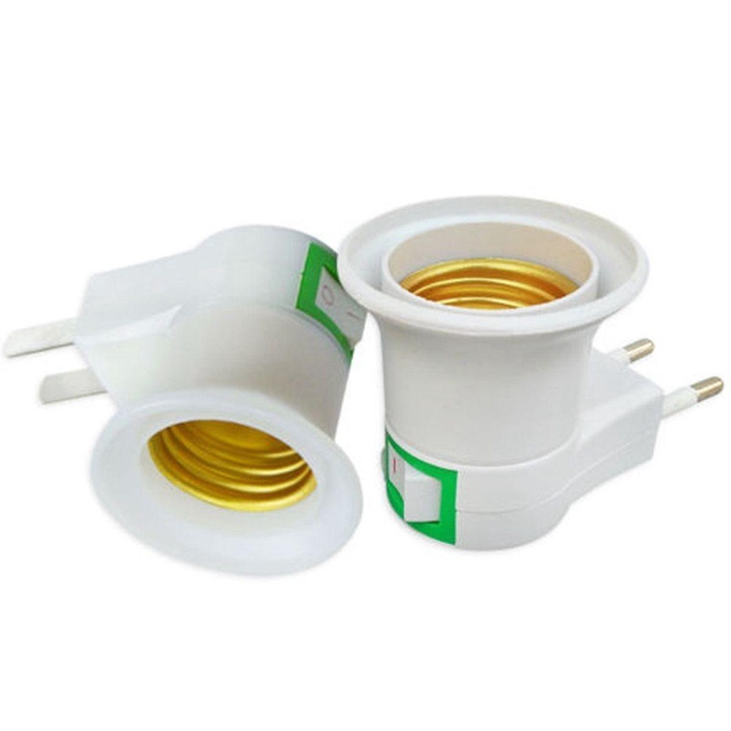 Chuôi Đèn E27 Phích Cắm EU Chất Lượng Cao