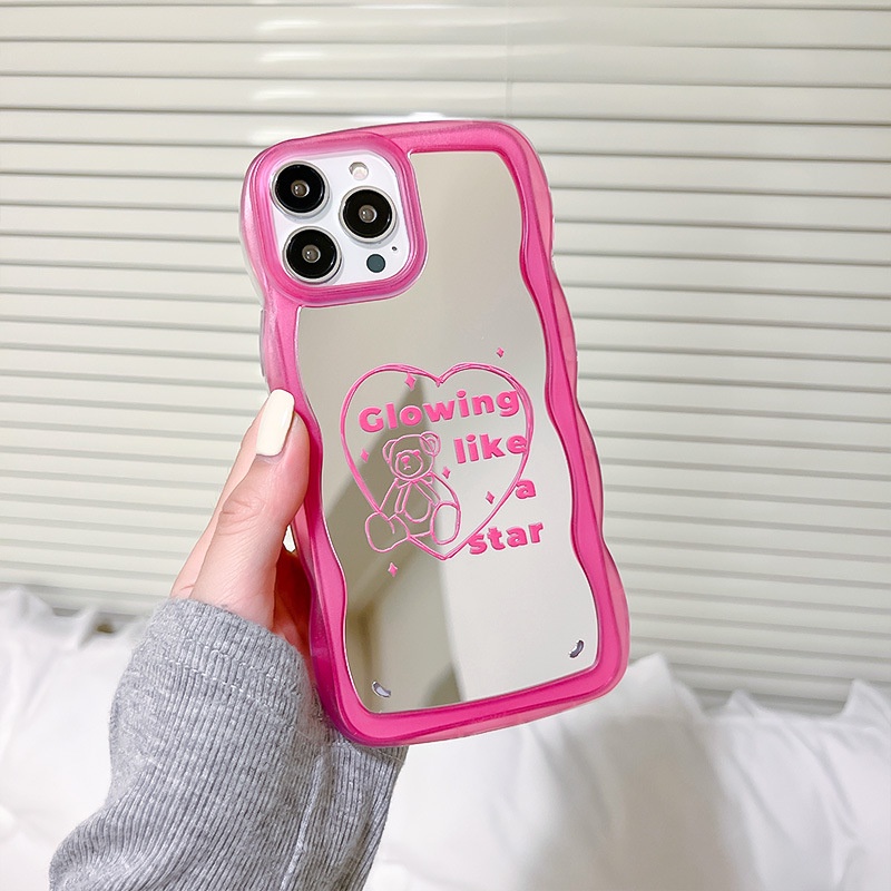 Ốp Điện Thoại Có Gương Trang Điểm Cho iPhone 14 PLUS 13 PRO 12 MINI 11 XR 6S XSMAX 7 8 SE2020 X 6PLUS XS