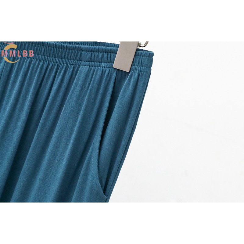 Quần ống rộng Bằng Cotton Co Giãn Phong Cách Hàn Quốc Thời Trang Mùa Hè Dành Cho Nam 2022